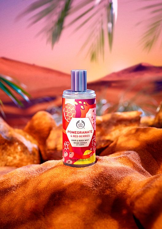 Nước Hoa Cho Tóc & Cơ Thể Pomegranate & Red Berries Hair & Body Mist 150ML